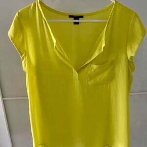 Bright Yellow Women's Top